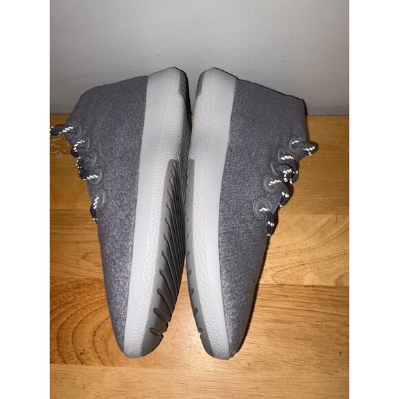 Allbirds Wool Runner-Up Mizzle Sneakers Medium Grey Light Grey Women's W8 Wide - Picture 13 of 14